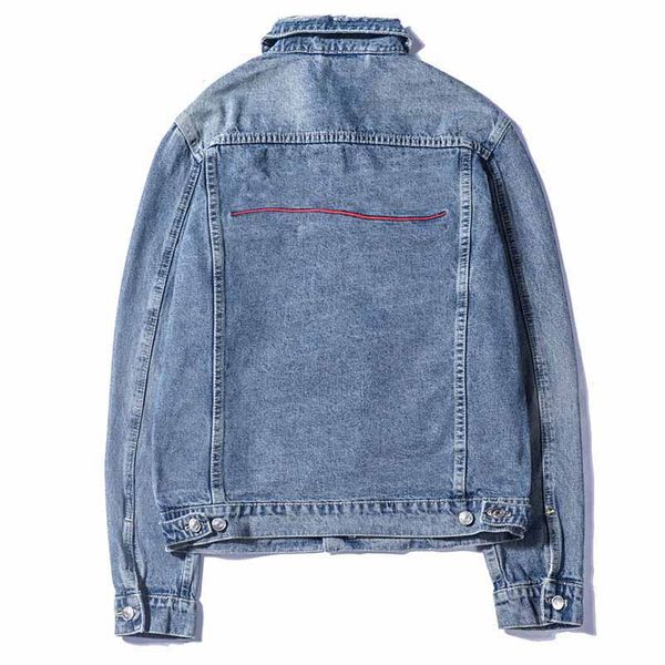 2020 fashion mens stylist denim jacket men women casual coats black blue mens jacket m-2xl, Black;brown
2020 fashion mens stylist denim jacket men women casual coats black blue mens jacket m-2xl, Black;brown