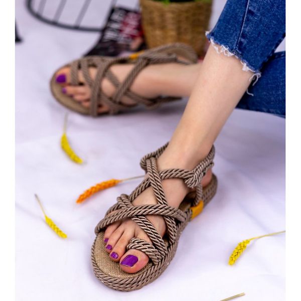 nyla норка сандалии с веревкой, Black
nyla норка сандалии с веревкой, Black