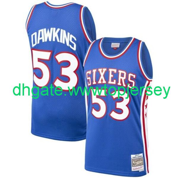 darryl dawkins mitchell & ness blue 1976-77 jersey throwbacks vest stitched basketball jerseys, Gray
darryl dawkins mitchell & ness blue 1976-77 jersey throwbacks vest stitched basketball jerseys, Gray