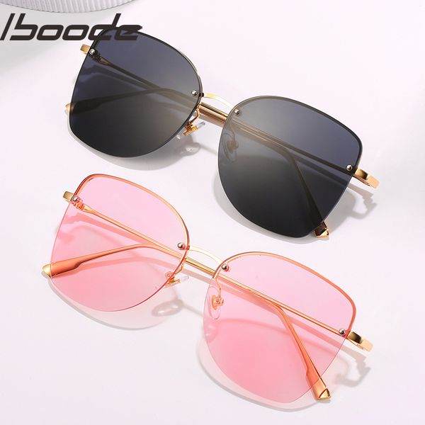 iboode half metal fashion sunglasses men/women brand designer retro rivet lens classic sun glasses female oculos, White;black
iboode half metal fashion sunglasses men/women brand designer retro rivet lens classic sun glasses female oculos, White;black