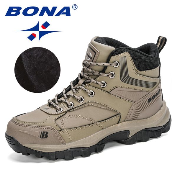 bona 2020 new designers nubuck hiking boots men winter shoes walking climbing mountain sport boots man plush warm snow footwear
bona 2020 new designers nubuck hiking boots men winter shoes walking climbing mountain sport boots man plush warm snow footwear