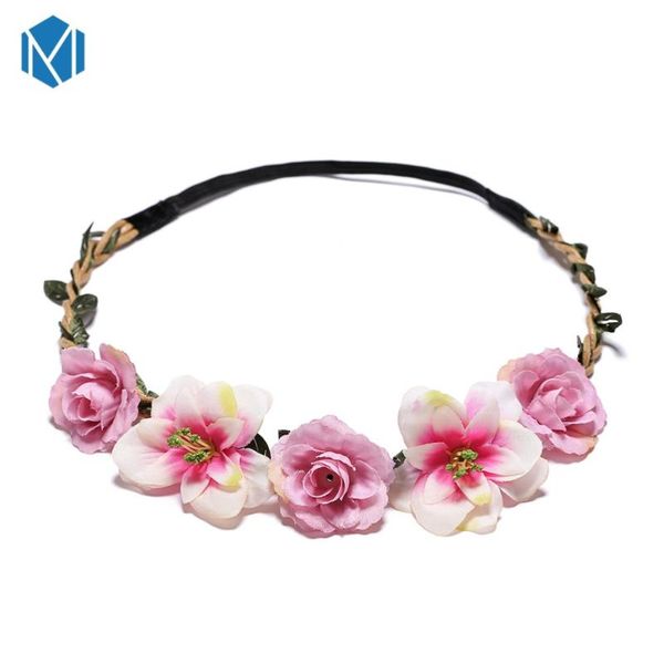 new arrival girls headbands bride flower headband wedding floral garland romantic hair accessories party travel head wrap, Slivery;white
new arrival girls headbands bride flower headband wedding floral garland romantic hair accessories party travel head wrap, Slivery;white