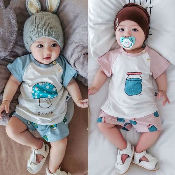 clothing sets eachin baby set summer boys and girls infant born 2pcs grils cotton cartoon print t-shirts+shorts, White
clothing sets eachin baby set summer boys and girls infant born 2pcs grils cotton cartoon print t-shirts+shorts, White
