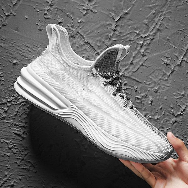 2020 new large size new summer breathable mesh youth trend flying woven mesh shoes mens shoes thin sports casual fashion shoes, Black
2020 new large size new summer breathable mesh youth trend flying woven mesh shoes mens shoes thin sports casual fashion shoes, Black