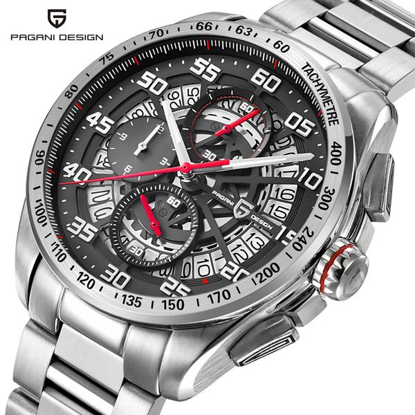 pagani design mens watches large dial army quartz watch fashion casual waterproof business watch men, Slivery;brown
pagani design mens watches large dial army quartz watch fashion casual waterproof business watch men, Slivery;brown