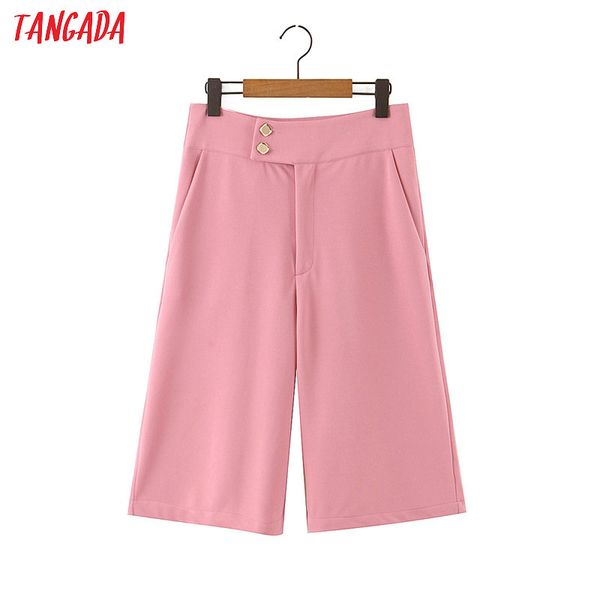 tangada women pink shorts button decorate zipper pockets female office lady elegant work shorts pantalones sl283, White;black
tangada women pink shorts button decorate zipper pockets female office lady elegant work shorts pantalones sl283, White;black