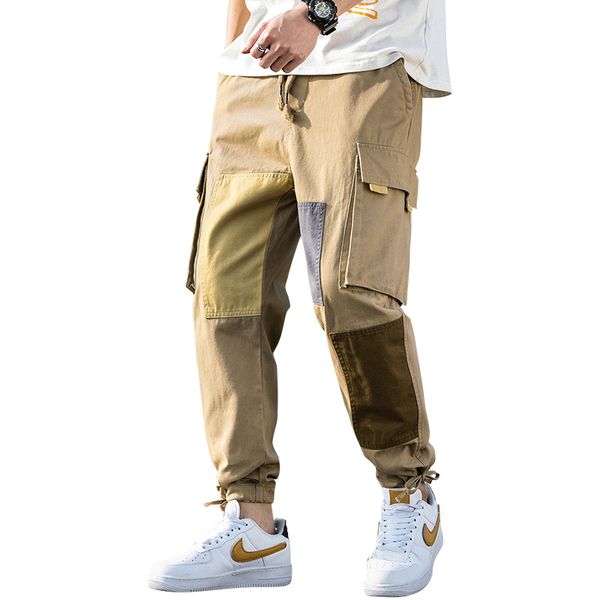 hop overalls men cargo streetwear trousers 2021 patchwork new mens pants hip iidossan cotton multi-pockets plaid pants joggers vuwaa, Black
hop overalls men cargo streetwear trousers 2021 patchwork new mens pants hip iidossan cotton multi-pockets plaid pants joggers vuwaa, Black