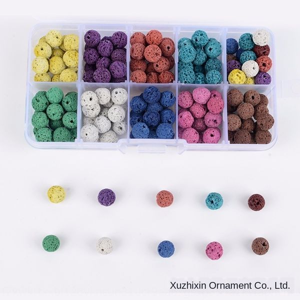 diy handmade colorful diy jewelry box volcanic stone round beads scattered beads accessories boxed, Silver
diy handmade colorful diy jewelry box volcanic stone round beads scattered beads accessories boxed, Silver
