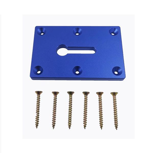woodworking table fixture fixing plate for clamp installation