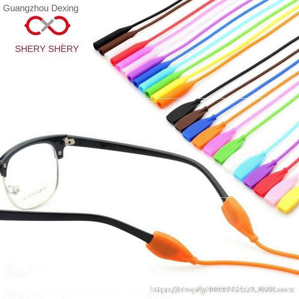 fixed accessories anti-slip rope chain outdoor bandage silicone cover silicone accessory sports rope glasses leg glasses, Blue
fixed accessories anti-slip rope chain outdoor bandage silicone cover silicone accessory sports rope glasses leg glasses, Blue