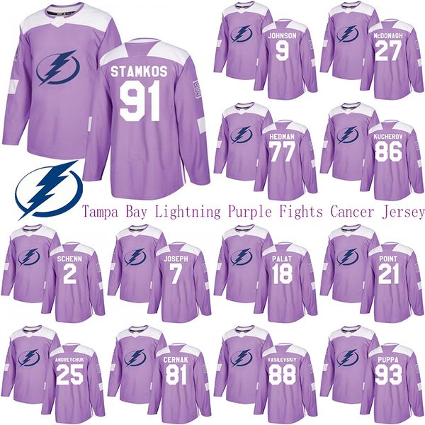 tampa bay lightning purple fights cancer jersey 91 steven stamkos 86 nikita kucherov 77 victor hedman 24 ryan callahan hockey jerseys, Black;red
tampa bay lightning purple fights cancer jersey 91 steven stamkos 86 nikita kucherov 77 victor hedman 24 ryan callahan hockey jerseys, Black;red