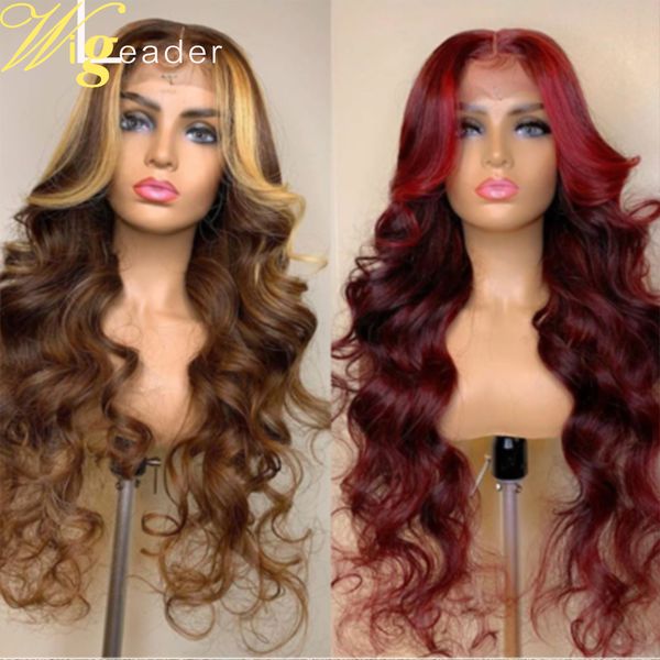 wigleader remy human hair deep parting lace front wigs pre plucked 150% lace frontal wigs red/brown lace wigs, Black
wigleader remy human hair deep parting lace front wigs pre plucked 150% lace frontal wigs red/brown lace wigs, Black