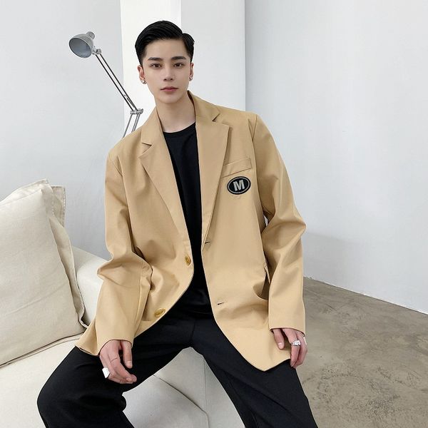 male japan korea streetwear hip hop vintage fashion suit coat men youth preppy style casual loose suit blazers jacket, White;black
male japan korea streetwear hip hop vintage fashion suit coat men youth preppy style casual loose suit blazers jacket, White;black