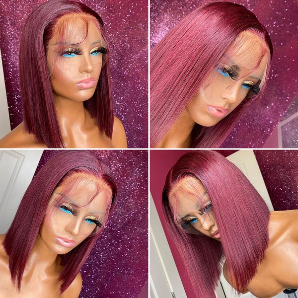 type 99j burgundy short bob wig 13x4 hd transparent lace front human hair wigs straight brazilian colored frontal wig black
type 99j burgundy short bob wig 13x4 hd transparent lace front human hair wigs straight brazilian colored frontal wig black