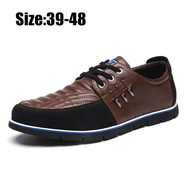 men's leather casual shoes men business shoes wedding dress formal party men moccasins loafers big size, Black
men's leather casual shoes men business shoes wedding dress formal party men moccasins loafers big size, Black