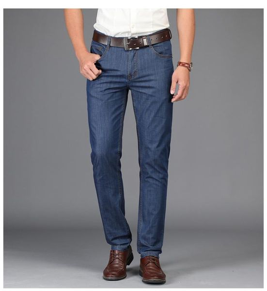 js1584j-2020 summer new business jeans loose straight tube men's jeans pants tencel fabric casual men's pants, Blue
js1584j-2020 summer new business jeans loose straight tube men's jeans pants tencel fabric casual men's pants, Blue