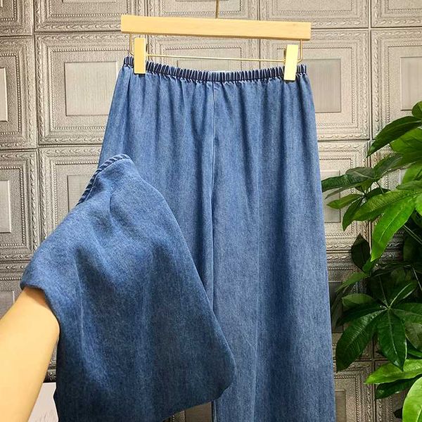 elastic waist jeans with wide legs tencel/lyocell casual trousers women joggers sweatpants women, Black;white
elastic waist jeans with wide legs tencel/lyocell casual trousers women joggers sweatpants women, Black;white