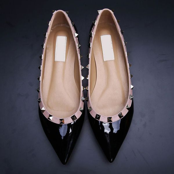 sale b050 34/40 genuine leather v stud ballerina flats blue black nude red yellow rose pink fashion women
sale b050 34/40 genuine leather v stud ballerina flats blue black nude red yellow rose pink fashion women