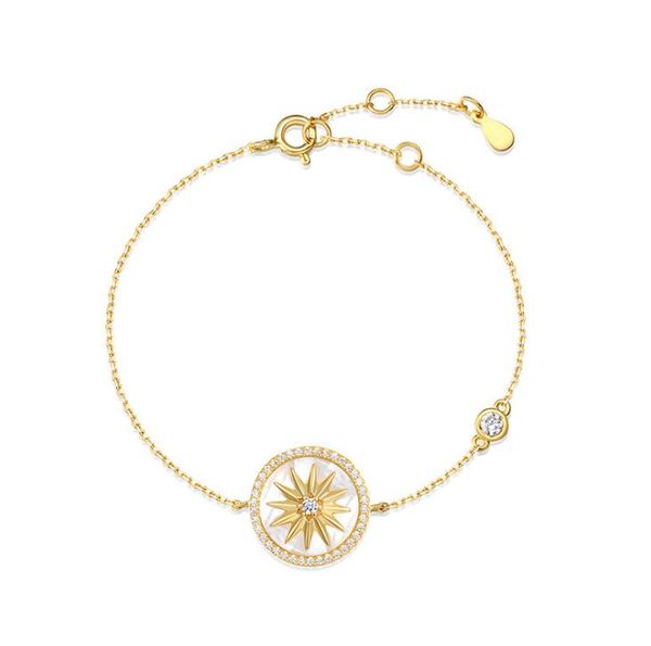 jewelry bracelet s925 sterling silver bracelet for ladies jewelry wholesale eight-pointed star shell customized processing jewelry, Golden;silver
jewelry bracelet s925 sterling silver bracelet for ladies jewelry wholesale eight-pointed star shell customized processing jewelry, Golden;silver