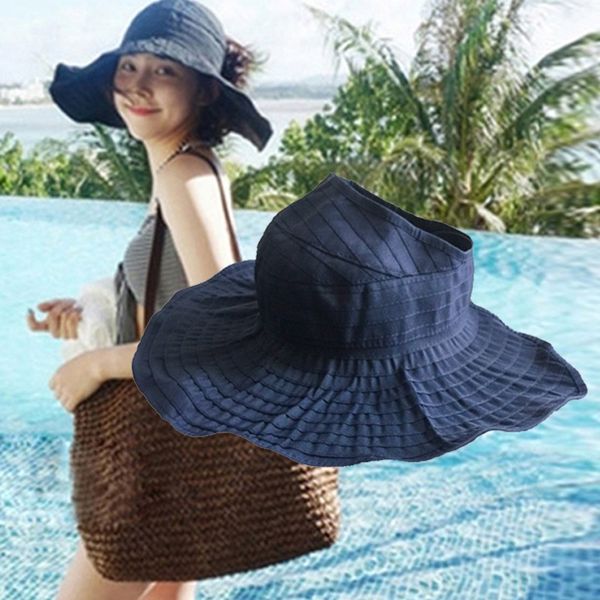 summer women's casually sun toque visor cap folded korean-style roll empty sunshade hat fashion sun hat uv-proof, Blue;gray
summer women's casually sun toque visor cap folded korean-style roll empty sunshade hat fashion sun hat uv-proof, Blue;gray
