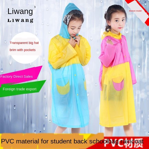 li wang yiwu thickened extra pvc children's back schoolbag student raincoat for men and women bag pearl pearl pearl
li wang yiwu thickened extra pvc children's back schoolbag student raincoat for men and women bag pearl pearl pearl