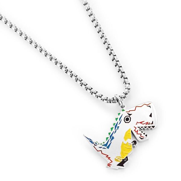 necklace mens tide dinosaur pendant small dinosaur necklace mens fashion brand hip hop ins tiktok cool simple and versatile mori pendant fem, Silver
necklace mens tide dinosaur pendant small dinosaur necklace mens fashion brand hip hop ins tiktok cool simple and versatile mori pendant fem, Silver