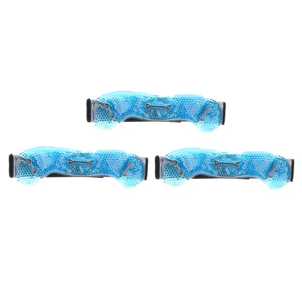 3pcs reusable cold ice pack migraine pain relief wrap & adjustable strap
3pcs reusable cold ice pack migraine pain relief wrap & adjustable strap