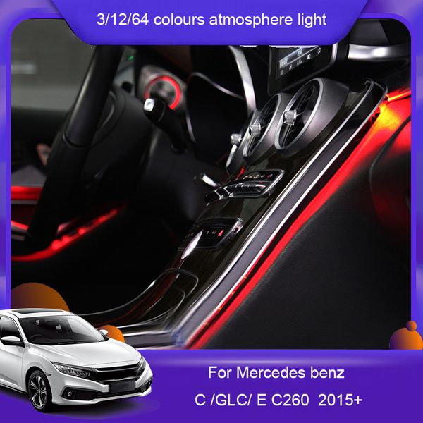для окружающего света для w205 c260 c200l c180l glc c e 15-20 интерьер атмосфера расширенный окружающий свет 3/9/64 цвета
для окружающего света для w205 c260 c200l c180l glc c e 15-20 интерьер атмосфера расширенный окружающий свет 3/9/64 цвета