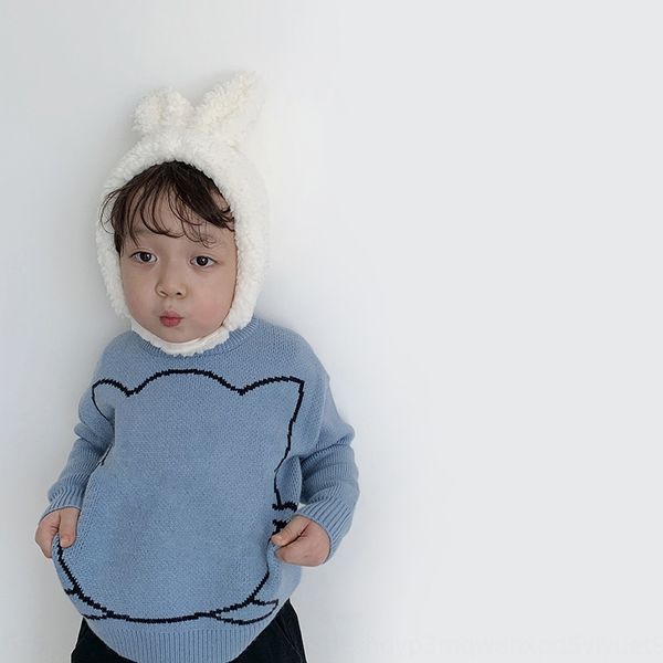 2020 winter new clothing sweater clothing children's sweater boys and girls children's knitted cartoon pattern top, Blue
2020 winter new clothing sweater clothing children's sweater boys and girls children's knitted cartoon pattern top, Blue