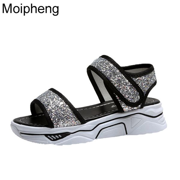 moipheng womens shoes summer flats sandals 2020 chunky heels platform hook & loop ladies sandals plataformas mujer sandalias, Black
moipheng womens shoes summer flats sandals 2020 chunky heels platform hook & loop ladies sandals plataformas mujer sandalias, Black