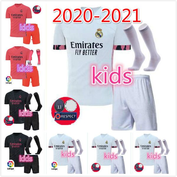 kids kit 20 21 real madrid soccer jerseys 2020 2021 hazard benzema modric isco asensio camiseta de futbol football shirts kit+socks, Black
kids kit 20 21 real madrid soccer jerseys 2020 2021 hazard benzema modric isco asensio camiseta de futbol football shirts kit+socks, Black
