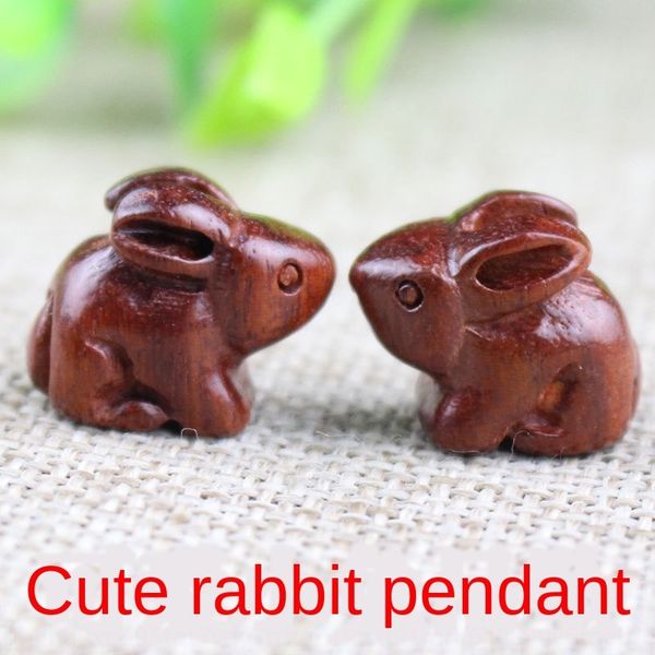 rosewood rabbit pendant cloud ornament wood carving jade pendant accessories accessories material, Silver
rosewood rabbit pendant cloud ornament wood carving jade pendant accessories accessories material, Silver