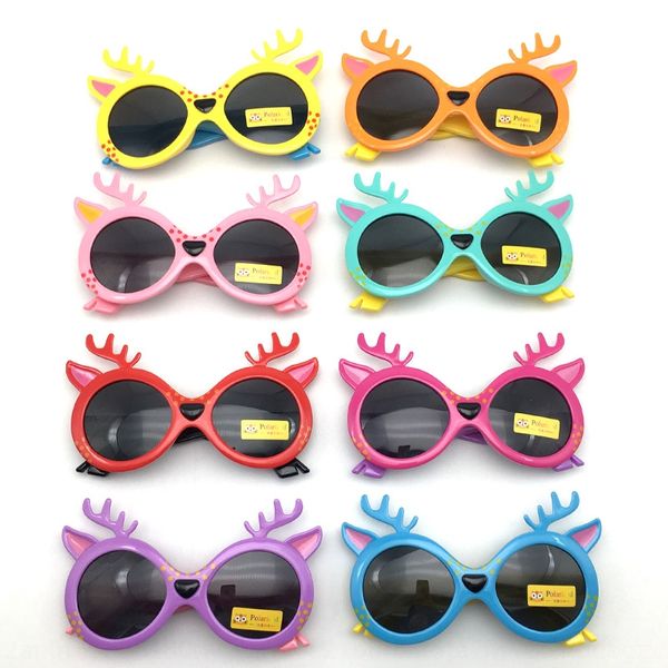 sika deer polarized children's silicone sun boys and girls baby glasses silicone sun glasses uv-proof animal antlers, Blue
sika deer polarized children's silicone sun boys and girls baby glasses silicone sun glasses uv-proof animal antlers, Blue