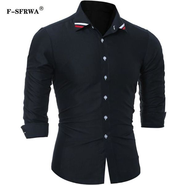 men's dress shirts f-sfrwa 2021 fashion brand slim fit men long sleeve shirt solid color casual social plus size xxxl, White;black
men's dress shirts f-sfrwa 2021 fashion brand slim fit men long sleeve shirt solid color casual social plus size xxxl, White;black