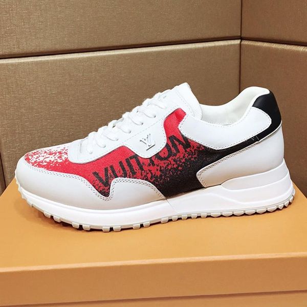 men shoes fashion sneakers breathable with box chaussures pour hommes lace -up design mens shoes fashion type footwears leather big size, Black
men shoes fashion sneakers breathable with box chaussures pour hommes lace -up design mens shoes fashion type footwears leather big size, Black