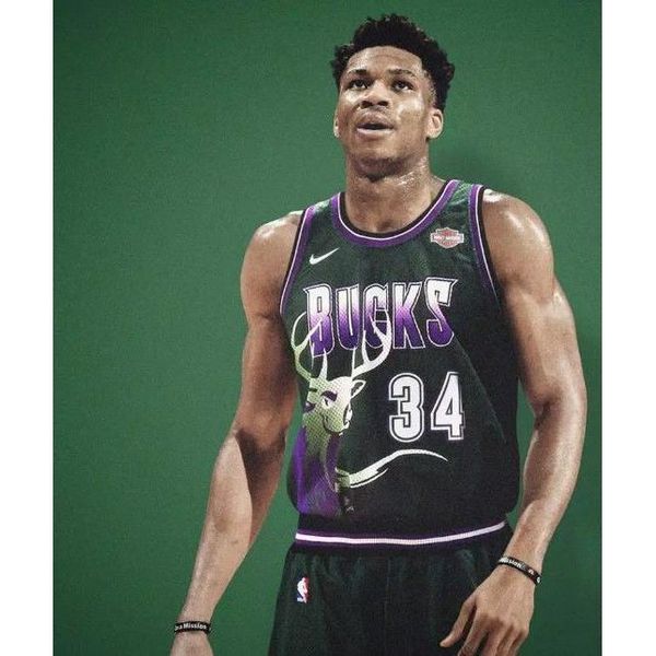 jersey male deer team 34 letter brother vintage jerseys stitched basketball jerseys, Black;white
jersey male deer team 34 letter brother vintage jerseys stitched basketball jerseys, Black;white
