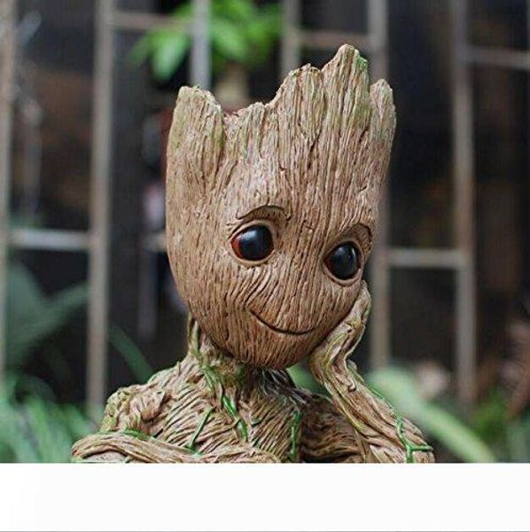 fashion guardians of the galaxy flowerpot baby groot action figures cute model toy pen pot christmas gifts for kids collect toys 
fashion guardians of the galaxy flowerpot baby groot action figures cute model toy pen pot christmas gifts for kids collect toys