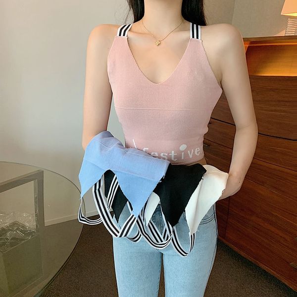 iuzbz new navel-exposed back-beautifying knitted for young women vest vest letter slim bottoming anti-exposure camisole for wom, White
iuzbz new navel-exposed back-beautifying knitted for young women vest vest letter slim bottoming anti-exposure camisole for wom, White