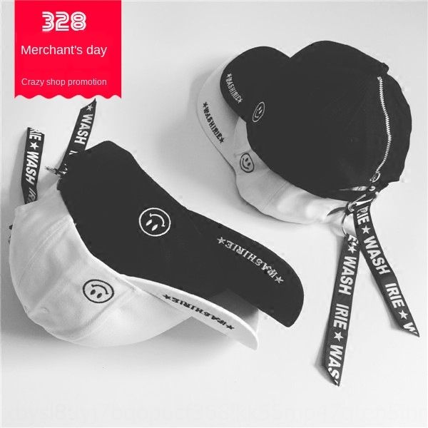 korean ins autumn hat women's fashion versatile smiling face baseball baseball cap cotton fashion men's black long band cap, Blue;gray
korean ins autumn hat women's fashion versatile smiling face baseball baseball cap cotton fashion men's black long band cap, Blue;gray