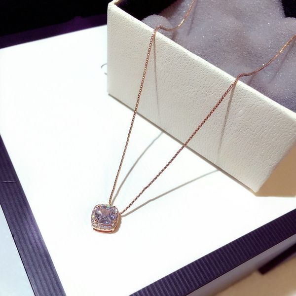 2020 gorgeous square cubic zirconia pendant necklaces women rose gold silver color fashion short necklaces for women kolye
2020 gorgeous square cubic zirconia pendant necklaces women rose gold silver color fashion short necklaces for women kolye