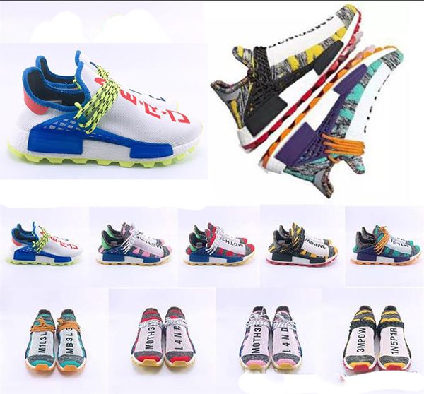 wholesale original human race bbc designer shoes pharrell williams hu solar pack oreo multi color nerd mens womens golf run shoes size 36-47, Black
wholesale original human race bbc designer shoes pharrell williams hu solar pack oreo multi color nerd mens womens golf run shoes size 36-47, Black