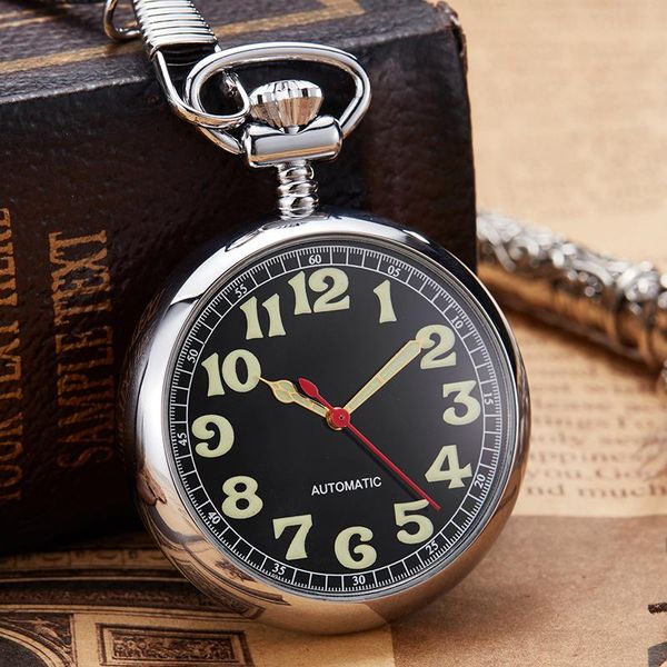 luxury copper silver mechanical pocket watch hand-wind clock fob chain watch men roman numbers clock t200502, Slivery;golden
luxury copper silver mechanical pocket watch hand-wind clock fob chain watch men roman numbers clock t200502, Slivery;golden