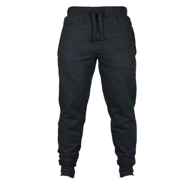 men's pants casual spring and autumn winter cashmere guard loose sports, Black