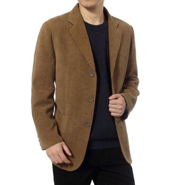spring and autumn mens clothing quinquagenarian casual corduroy suit men jacket male suits jaqueta masculino blazer hombre, White;black
spring and autumn mens clothing quinquagenarian casual corduroy suit men jacket male suits jaqueta masculino blazer hombre, White;black