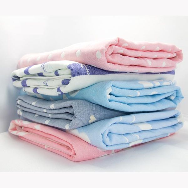 6 Layers Baby Blanket For Newborn Muslin Cotton Swaddle Baby Warp Swaddle Infant Bedding Receiving Blankets Bath 110*110cm