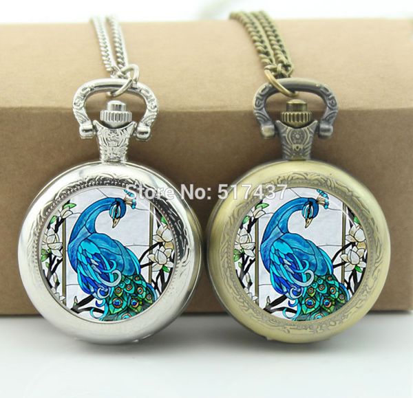 blue peacock pocket watch bird nature jewelry glass cabochon locket necklace vintage pocket watch necklace, Silver
blue peacock pocket watch bird nature jewelry glass cabochon locket necklace vintage pocket watch necklace, Silver