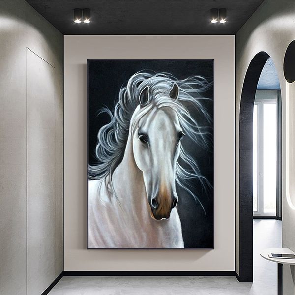 animal art nordic style white horse canvas poster print modern wall art pictures wall art for living room home decor (no frame
animal art nordic style white horse canvas poster print modern wall art pictures wall art for living room home decor (no frame