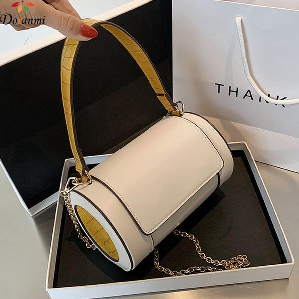 doranmi barrel-shape women's handbag 2020 designed handle bags female chain strap round shoulder bag bolso g828
doranmi barrel-shape women's handbag 2020 designed handle bags female chain strap round shoulder bag bolso g828