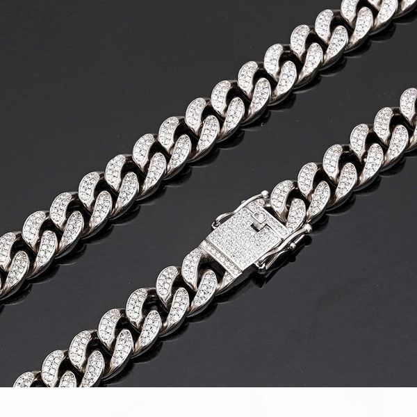мужчины женщины hip hop miami кубинское звено цепи ожерелье solid copper casting micro цирконий застежка облединение out bling ювелирные изд, Silver
мужчины женщины hip hop miami кубинское звено цепи ожерелье solid copper casting micro цирконий застежка облединение out bling ювелирные изд, Silver