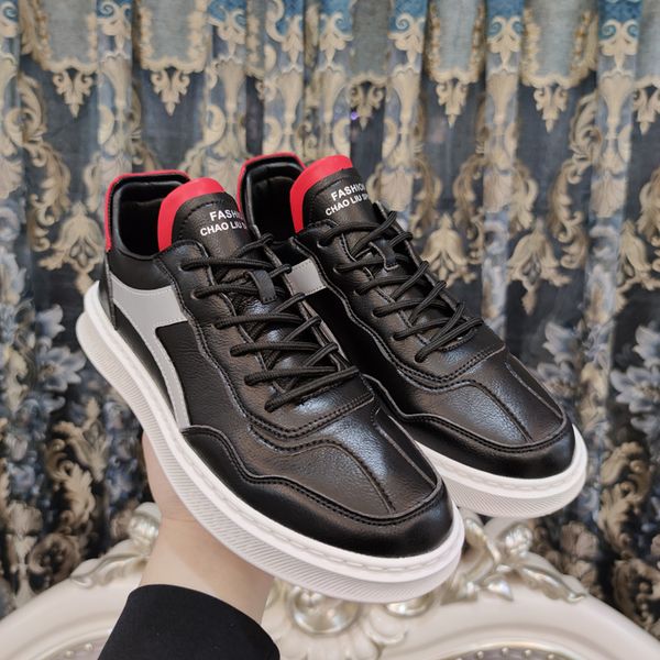 men's shoes spring casual leather super soft web celebrity sandals youth fashion web celebrity men's shoes a75, Black
men's shoes spring casual leather super soft web celebrity sandals youth fashion web celebrity men's shoes a75, Black